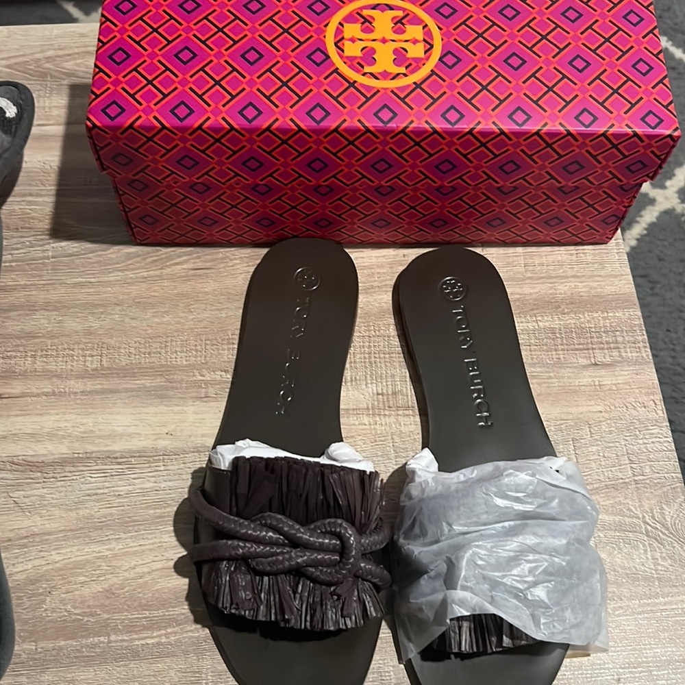 Tory burch rope slide